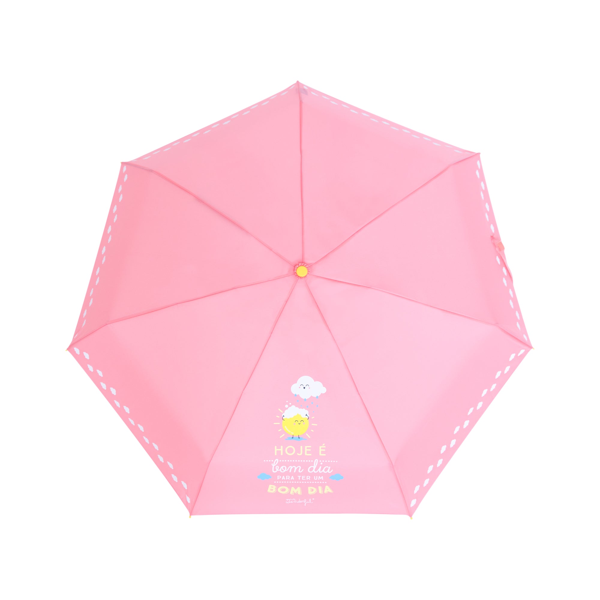 Guarda-chuva Pequeno - Hoje é bom dia para ter um bom dia
