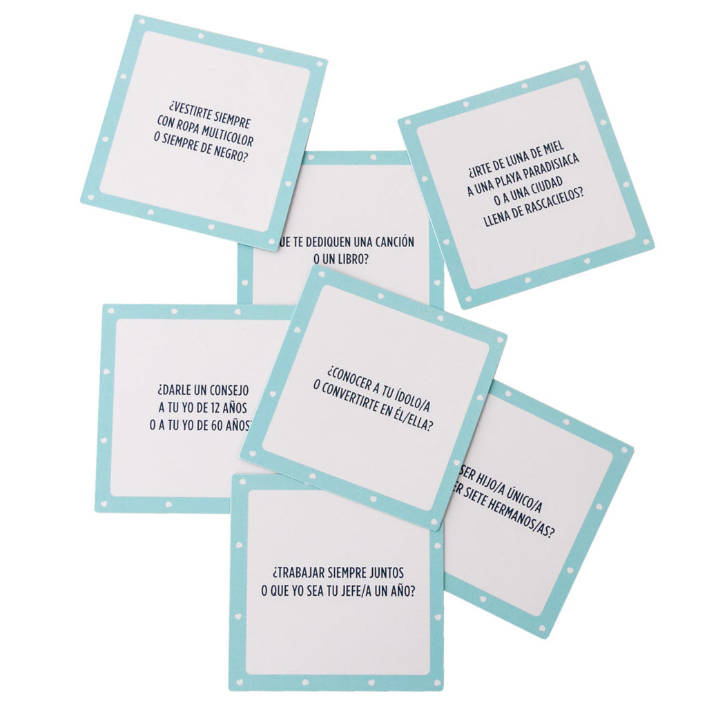 Juego de cartas - 100 dilemas superdifíciles de responder