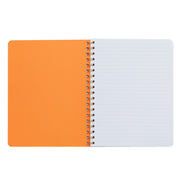 Caderno A5 verde - Notas, tarefas e ideias