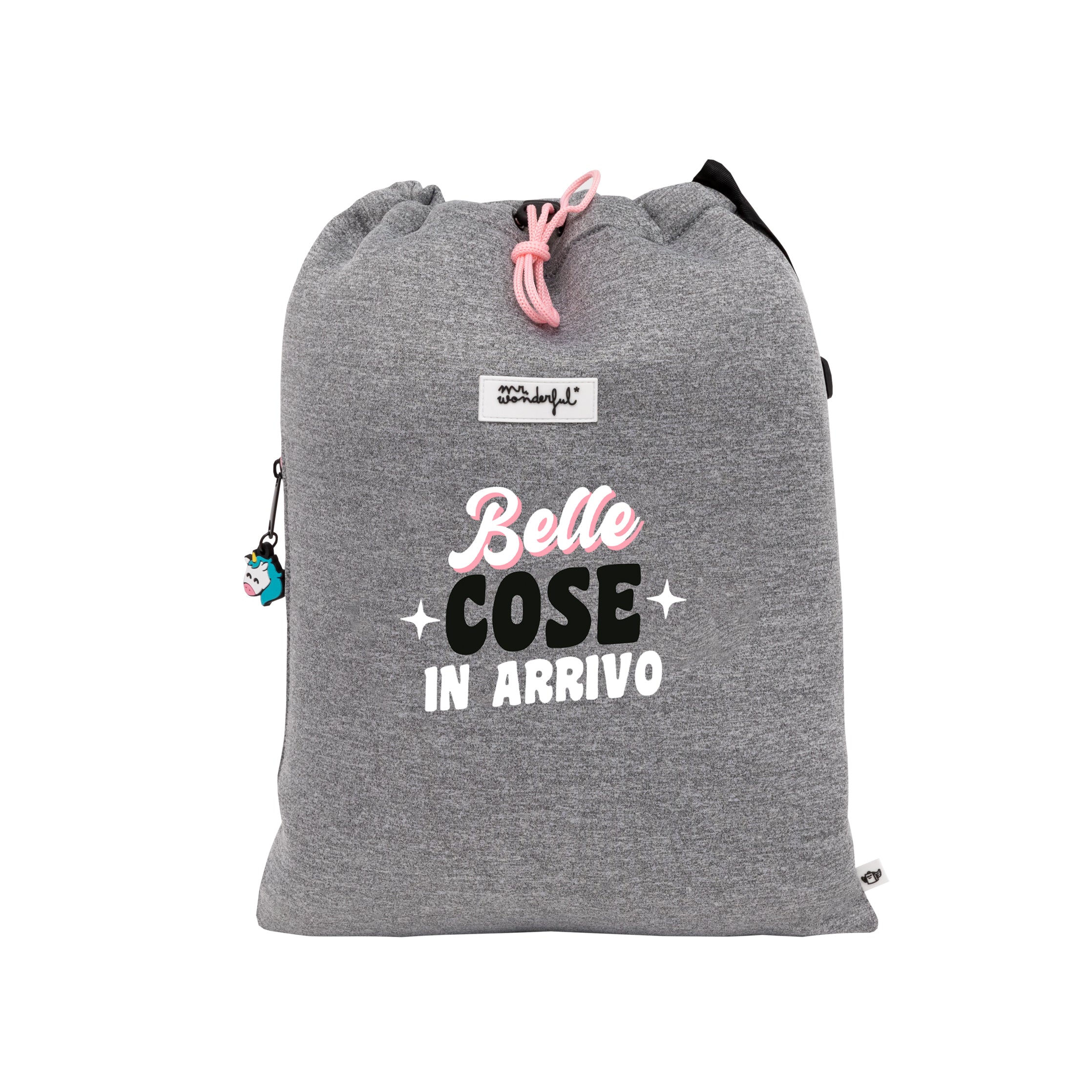 Zaino sacca Wonder Unicorno - Tante belle cose in arrivo