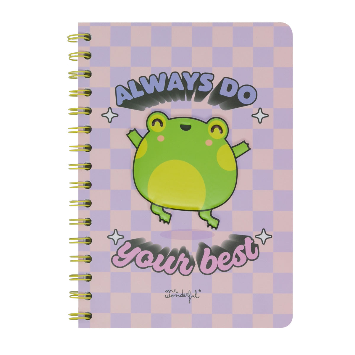 Libreta A5 3D Rana - Always do your best