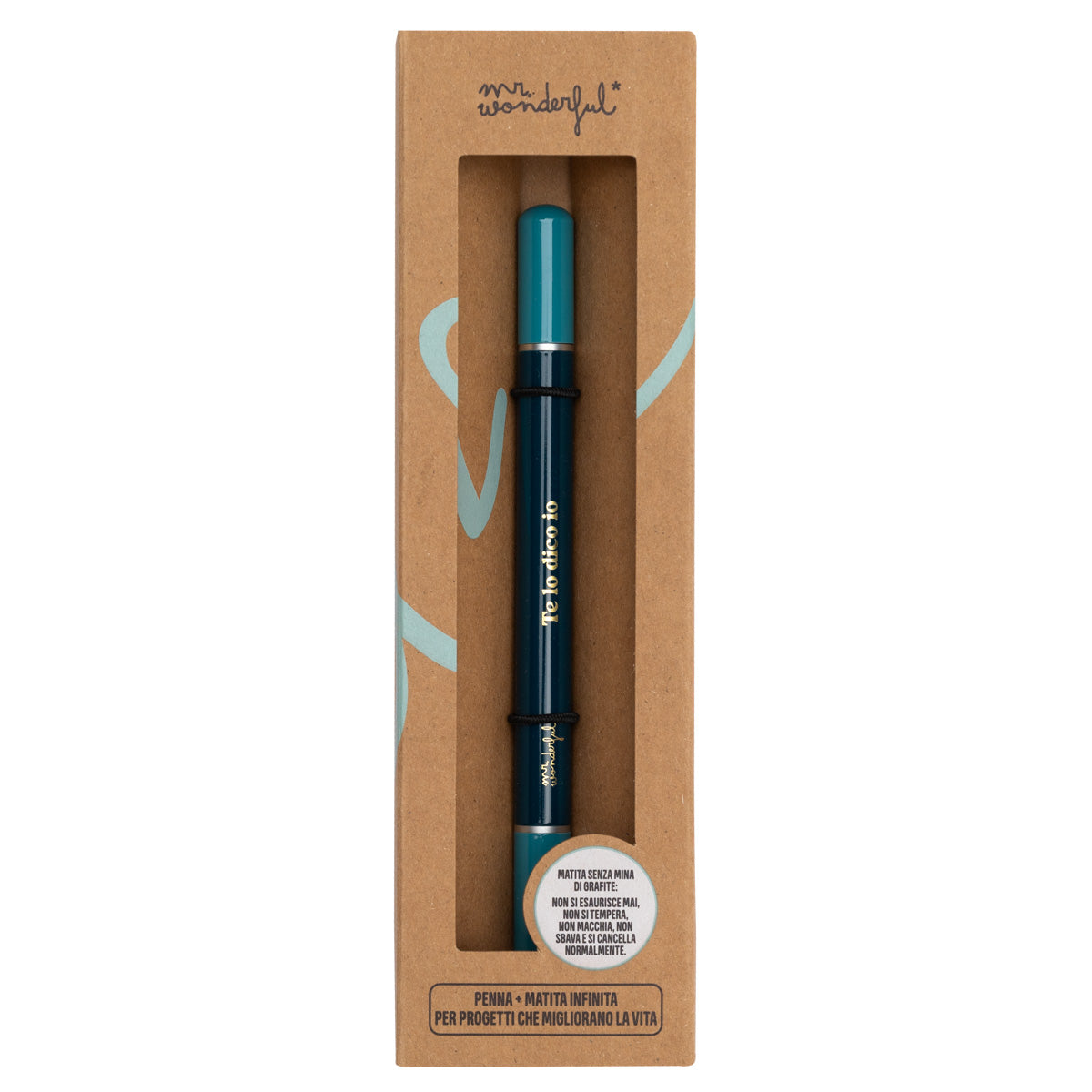 Penna + matita infinie 2 en 1 - je vais te le dire io