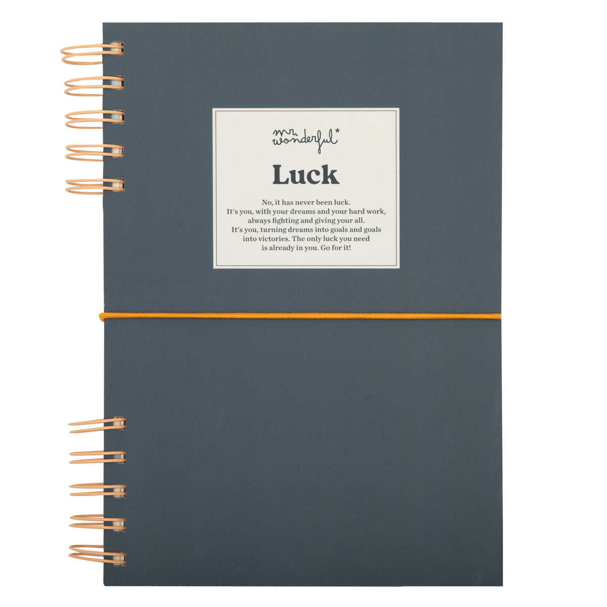 A5 notebook - Luck
