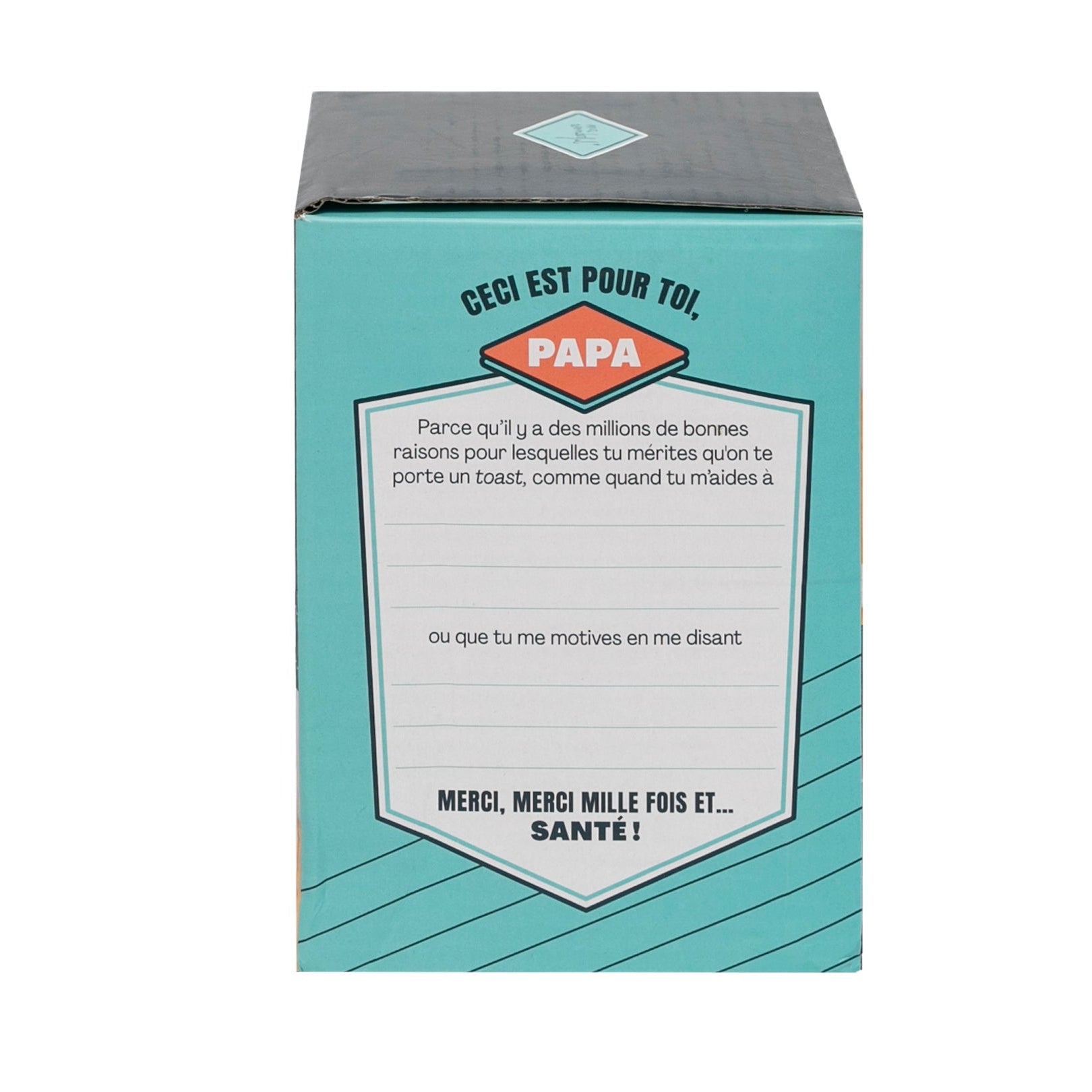 Chope de bière - Tu es le plus cool des papas