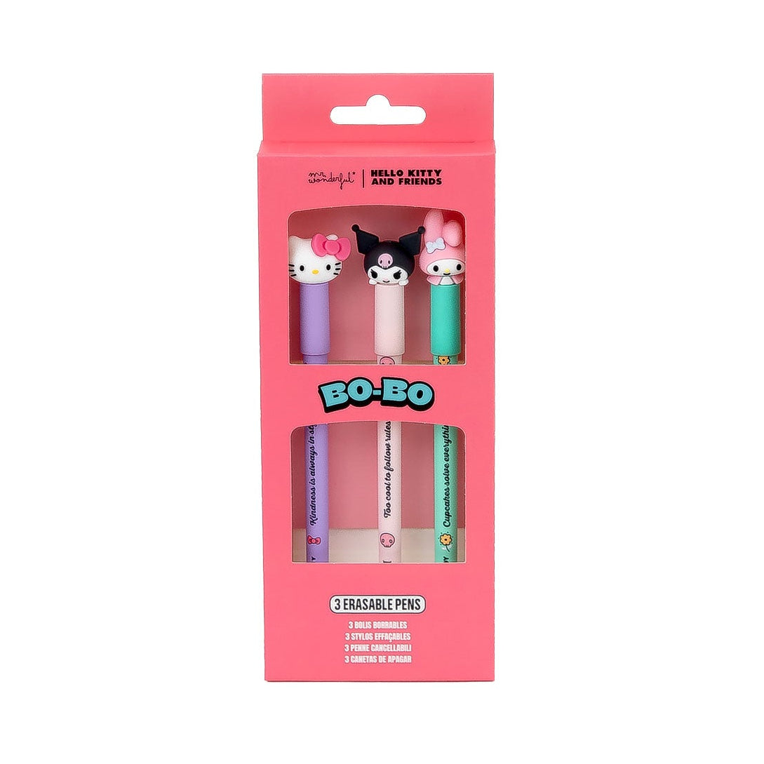 Set de 3 bolis borrables Bo-Bo | Mr.Wonderful