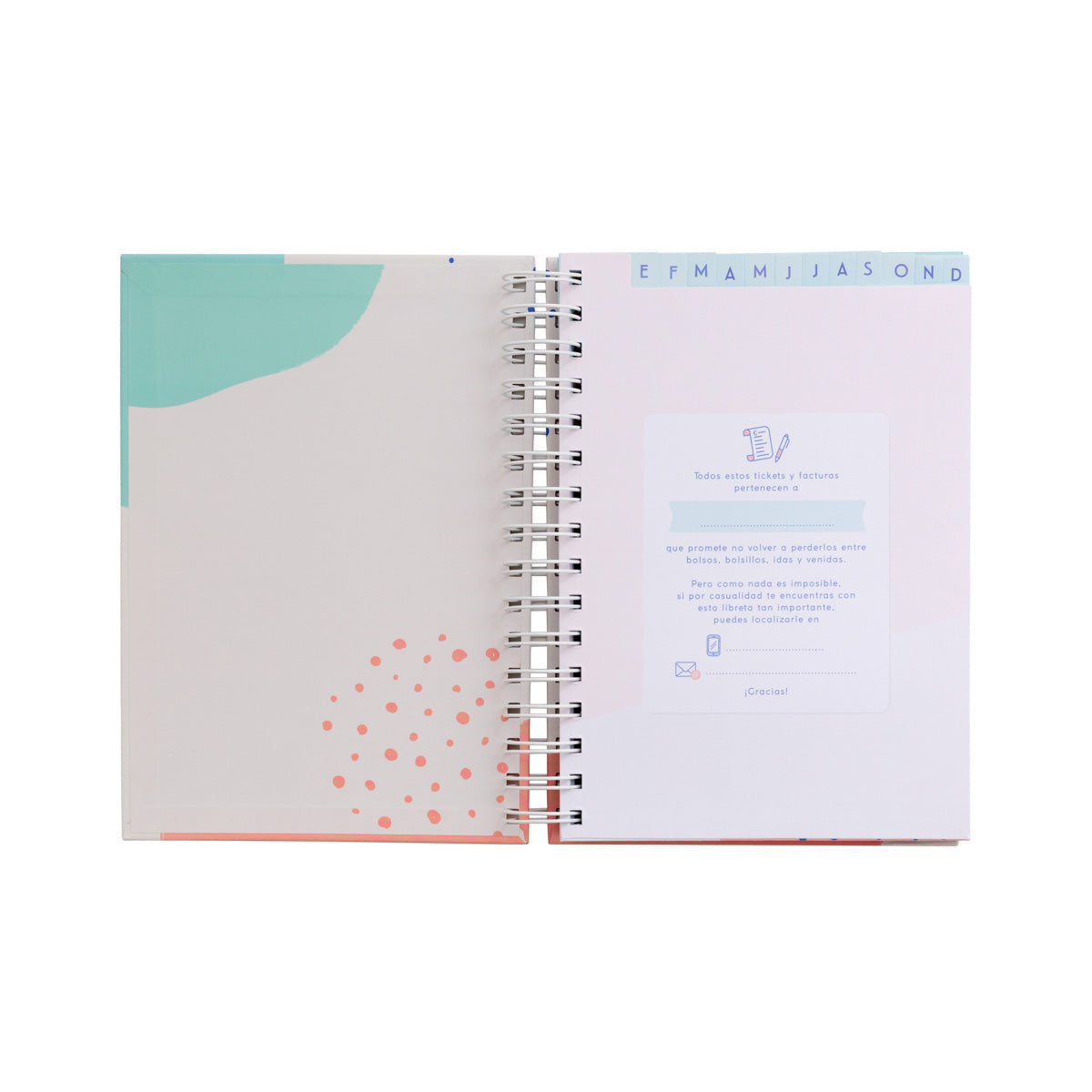 Libreta para guardar tickets - Mi mejor plan