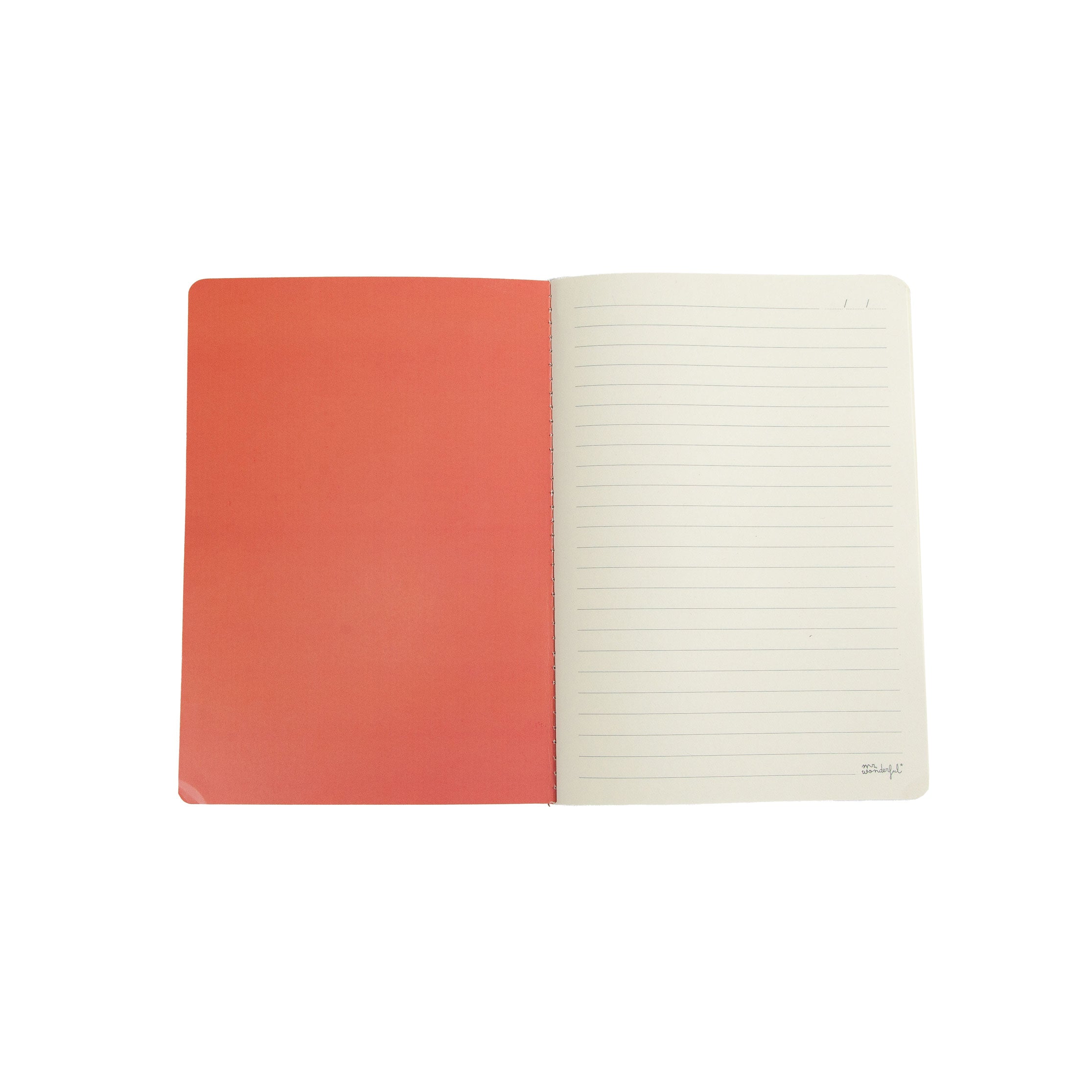 Libreta A5 - Pink and brown stripes