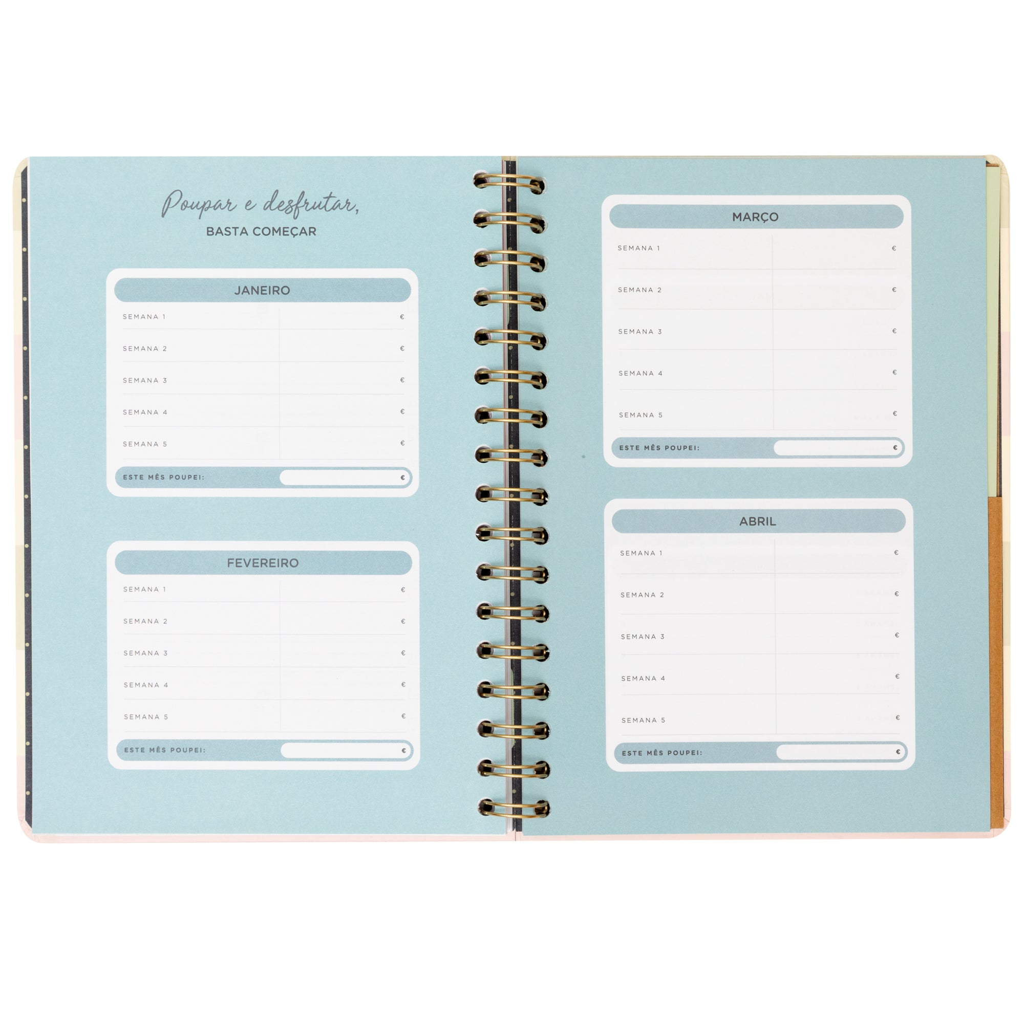 Agenda Office 2025 Semanal - Atreve-te a sonhar e prepara-te para desfrutar.