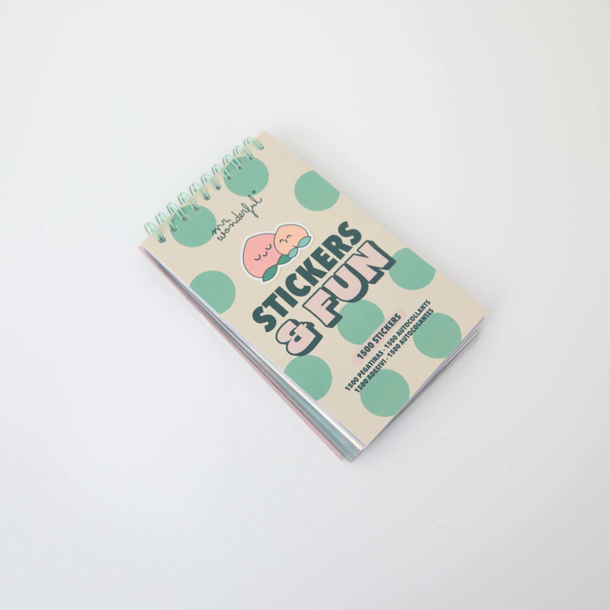 Block de pegatinas transparentes - Stickers & fun