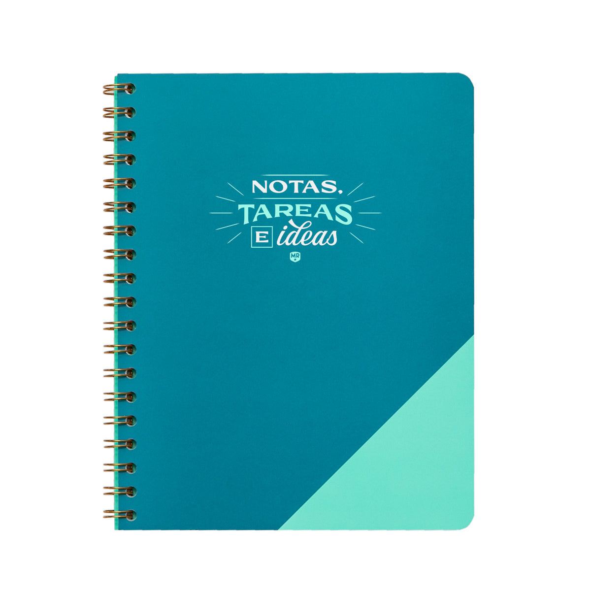 Libreta A5 azul - Notas, tareas e ideas