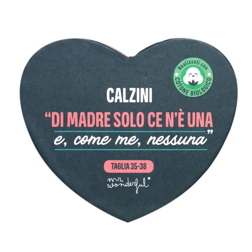 Calzini Taglia 35-38 - Di mamma solo ce n’è una e, come me, nessuna
