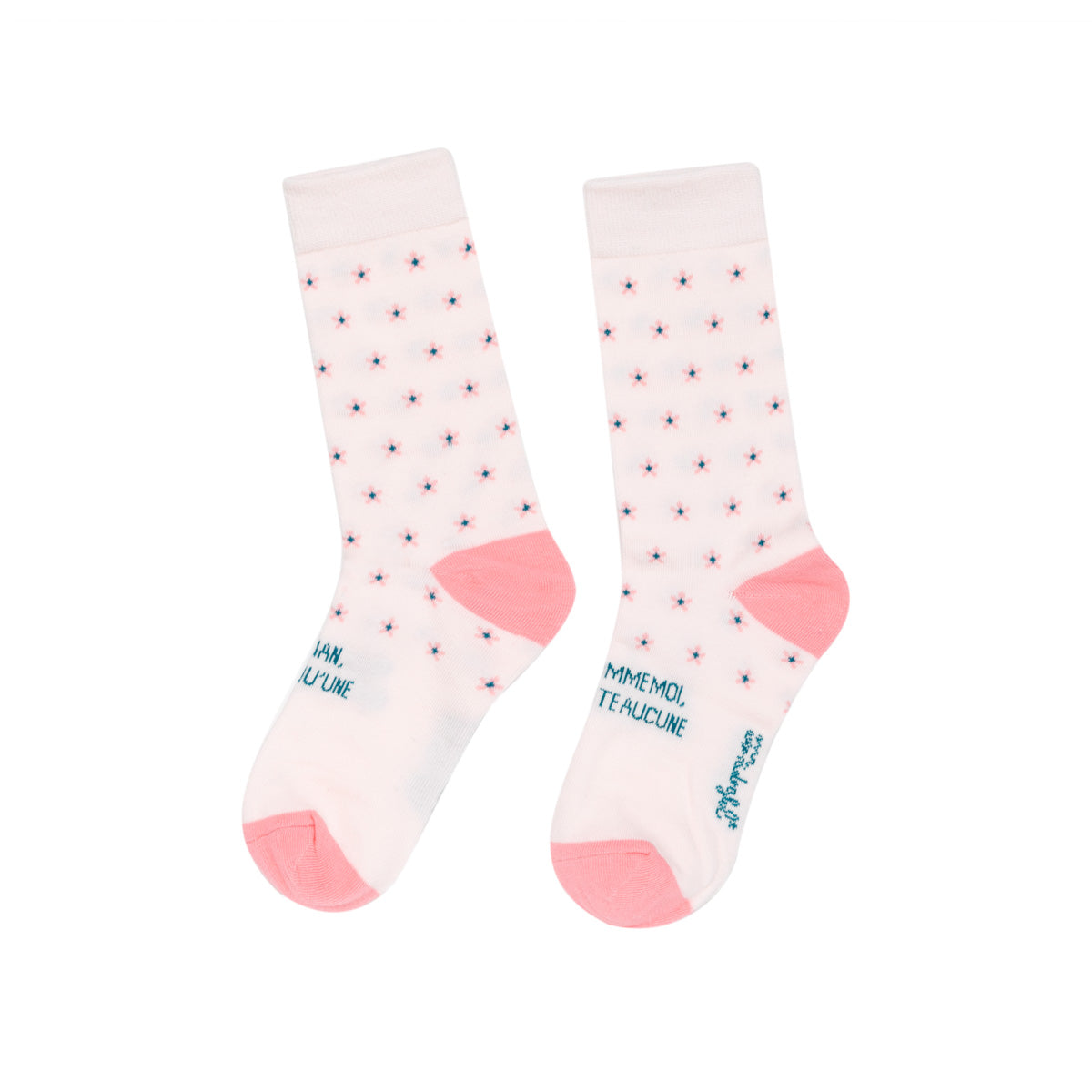 Chaussons T 35-38 - Une maman, on n'en a qu'une, et des comme moi, il n'en existe aucune 