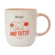 Tazza con messaggio di amore in italiano Mr. Wonderful - Sei il mio tutto