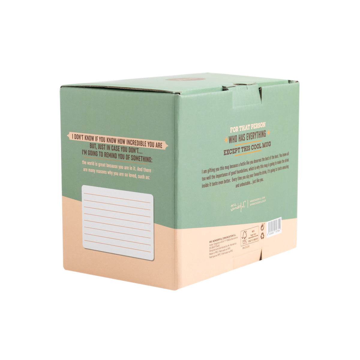 Mug - La seule chose plus chaude que ce café, c'est toi 