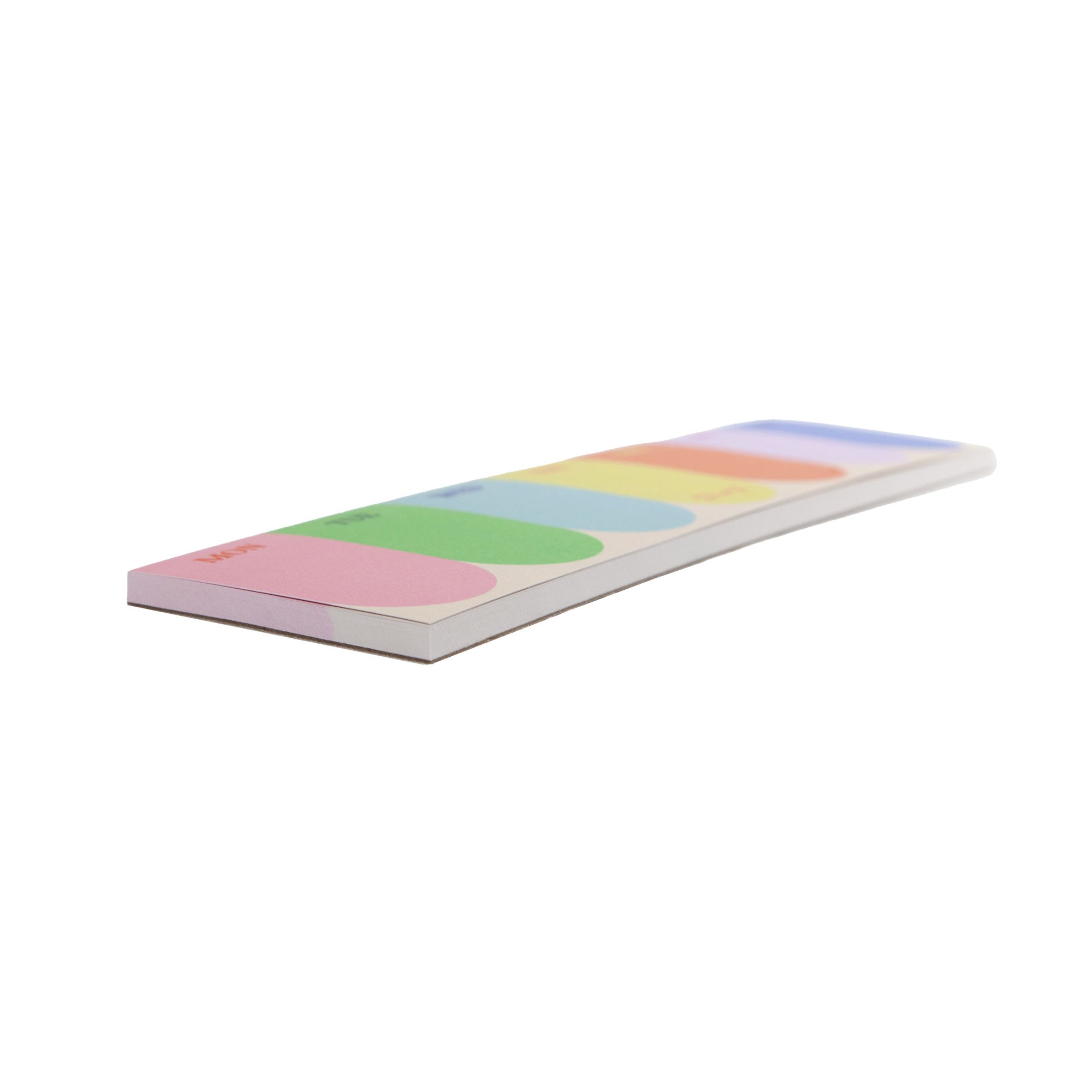 Weekly planner for the keyboard