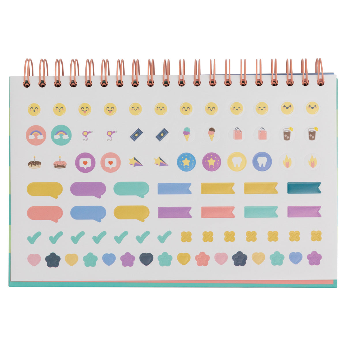 Planner settimanale e mensile - Comincio da subito. So che ce la farò!