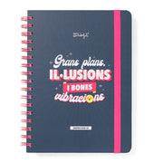 Agenda Merveilleux 2025-26 Hebdomadaire - Grands projets, illusions et vibrations osseuses 