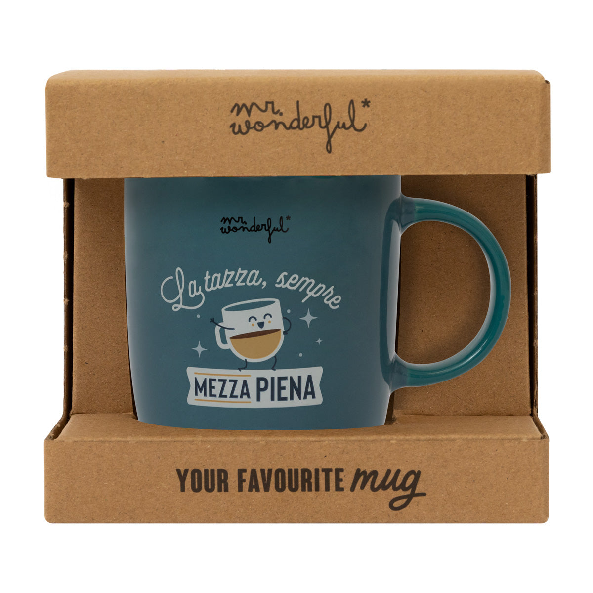 Tazza - La tazza, sempre mezza piena