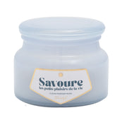 Bougie parfumée - Savoure les petits plaisirs de la vie