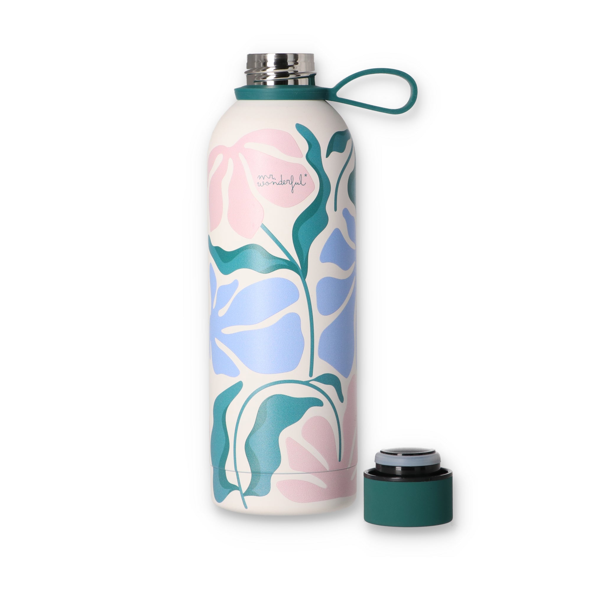 Thermal bottle 500ml - Flower print