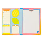 Libreta con notas adhesivas rosa - Tus planes, tus citas y todo lo que necesitas