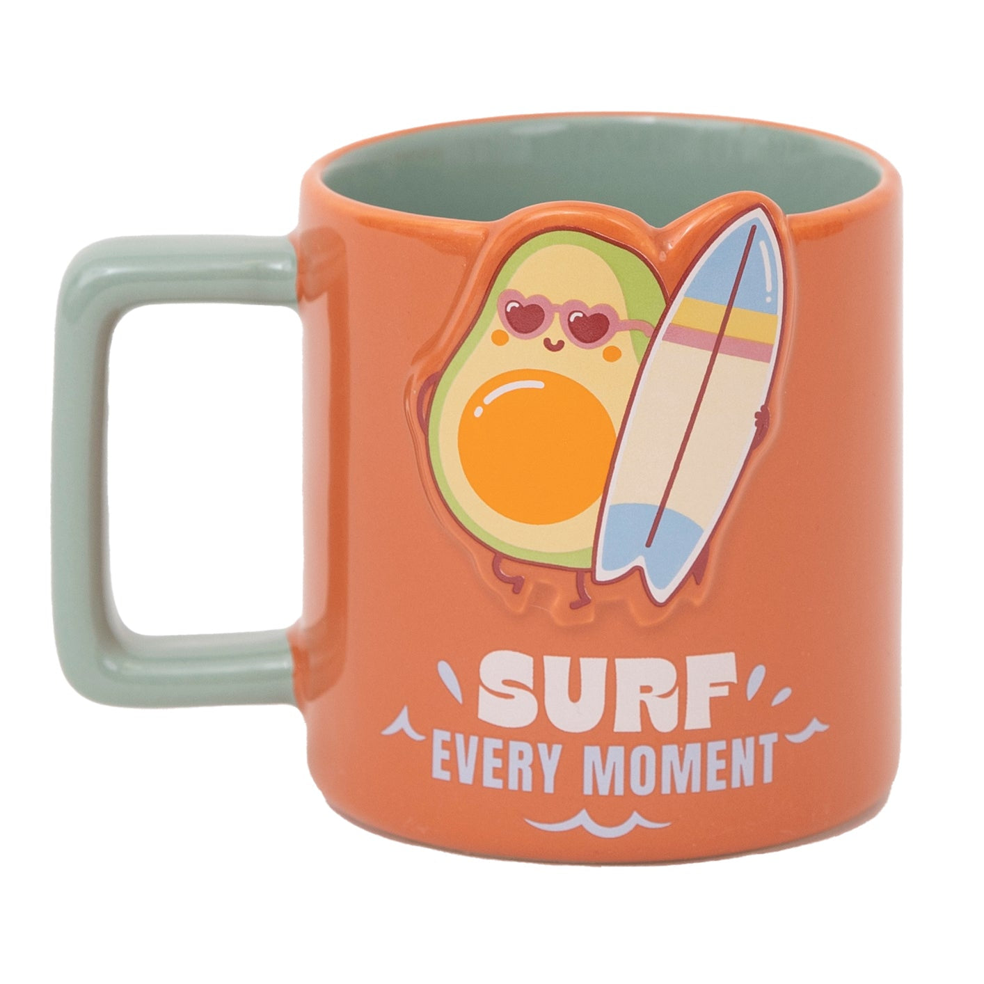 3D mug avocado - Surf every moment | Mr.Wonderful