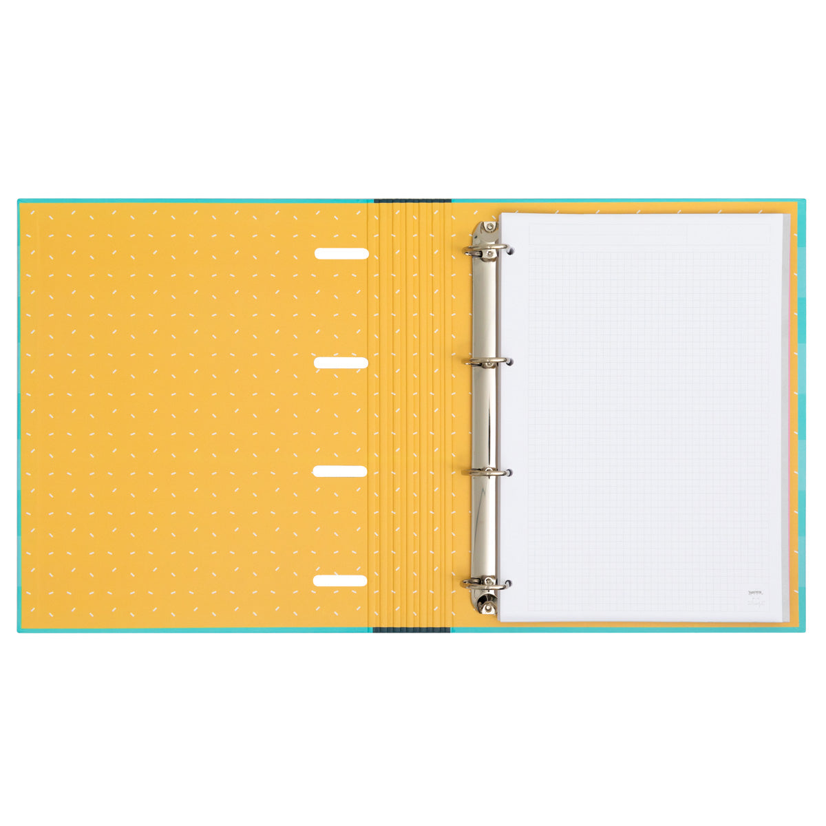 Carpeta con anillas y folios Wonder - Soñando y creando.