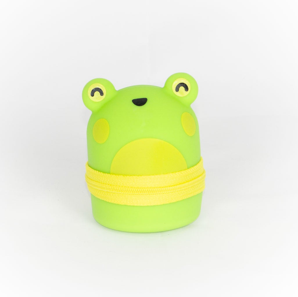 Trousse en silicone avec filet - Grenouille