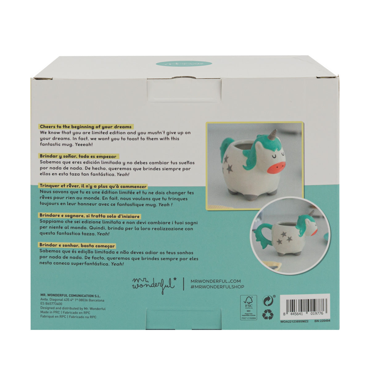 Mug unicorn