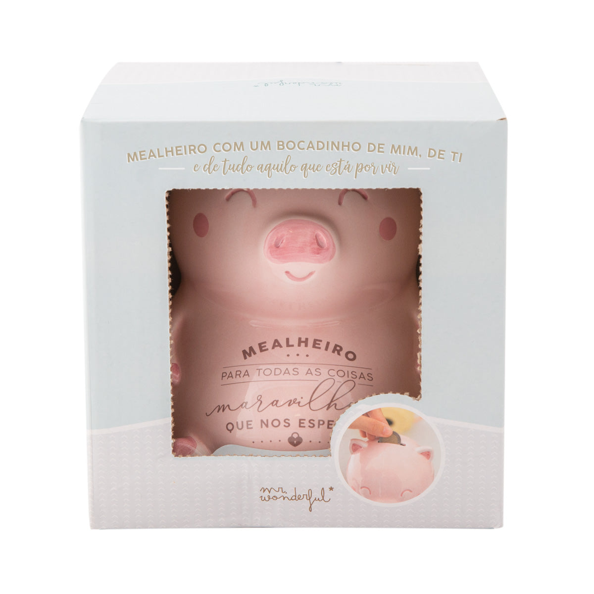Refeição de Porquinho para todas as coisas maravilhosas