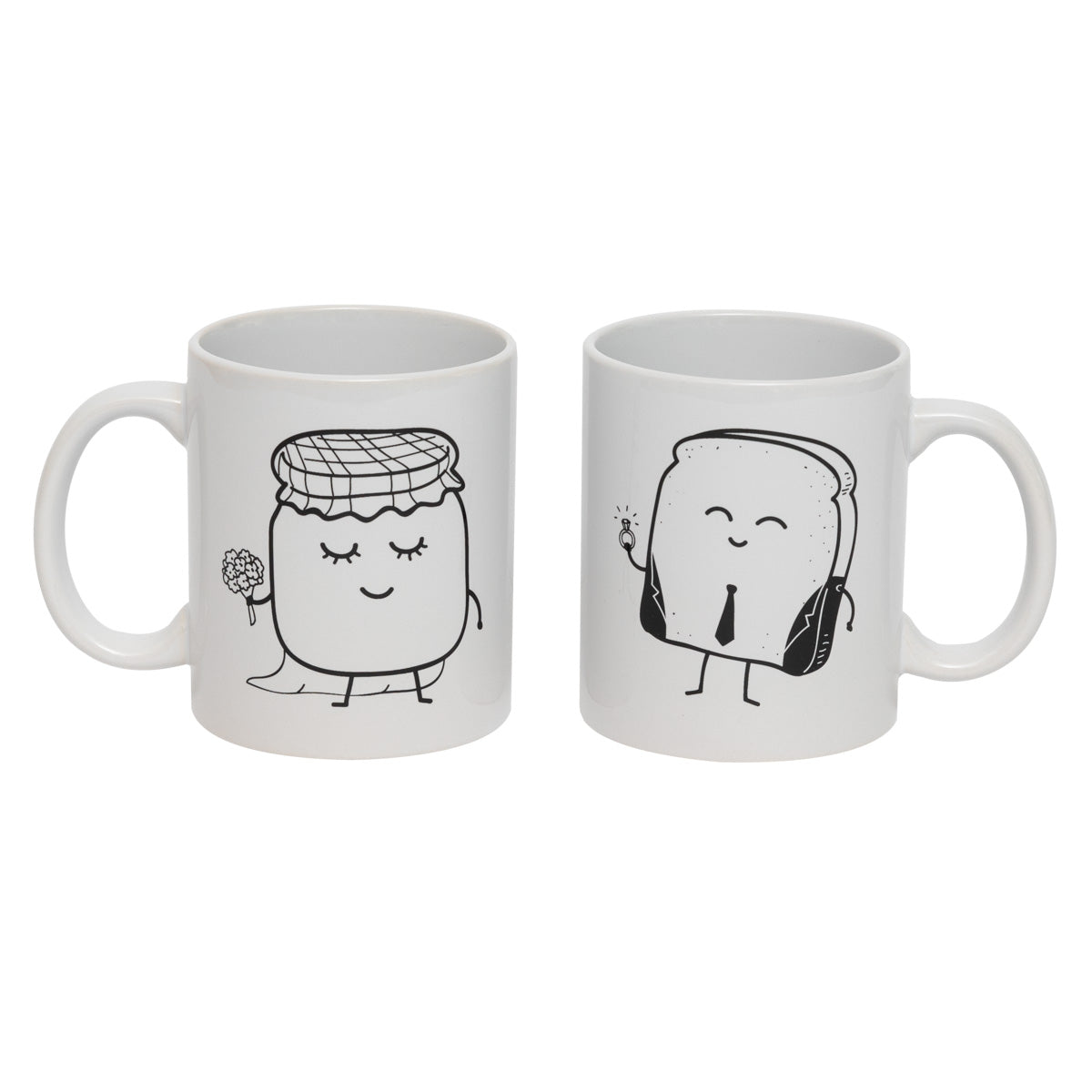 Set de 2 mugs Iconiques - Ensemble, c'est mieux