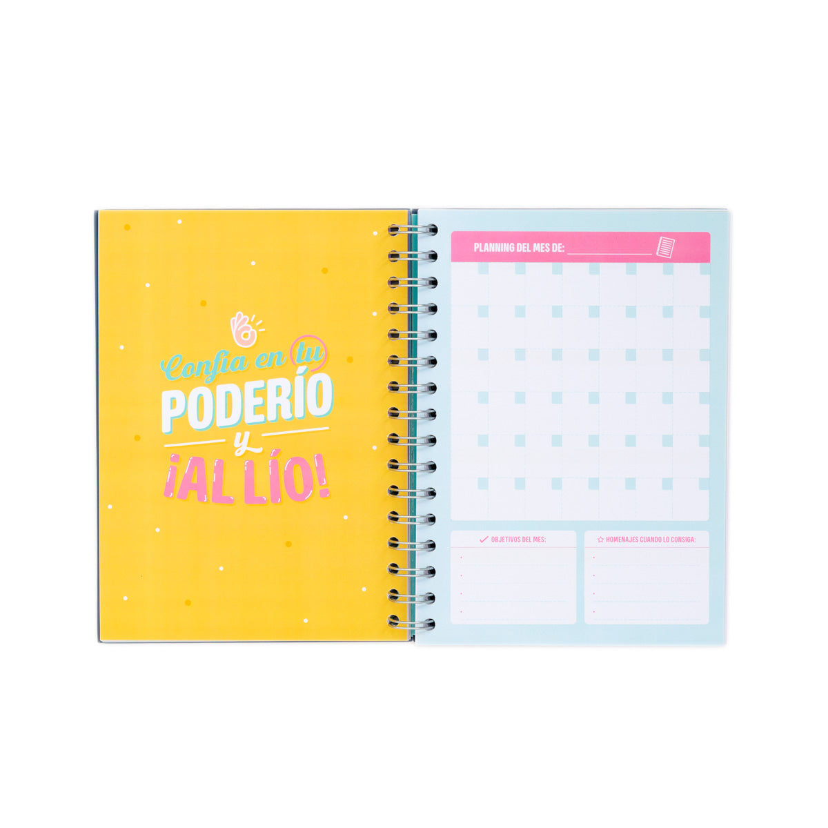 Planificador para sobrevivir a las opos - Vas a hacerlo genial, ya verás.