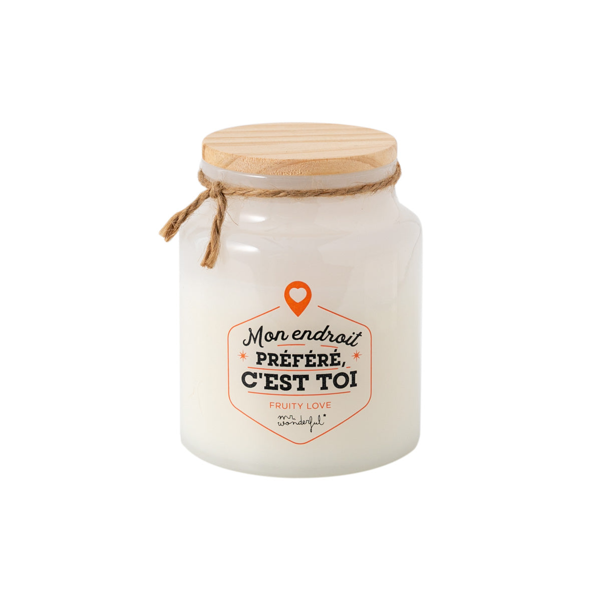 Bougie - Mon endroit préféré, c'est toi