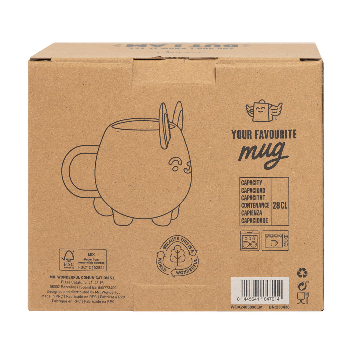 3D mug - Rabbit