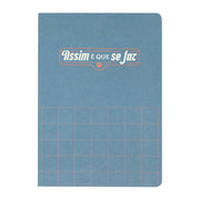 Caderno A5 para os homens com mensagem em português Mr. Wonderful - Assim é que se faz