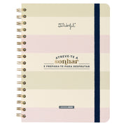 Agenda Office 2025 Semanal - Atreve-te a sonhar e prepara-te para desfrutar.