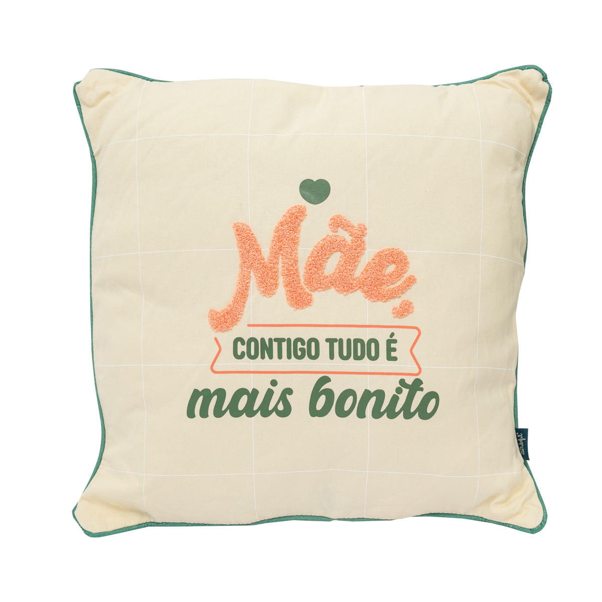Almofada - Mãe, avec toi tout est plus beau 
