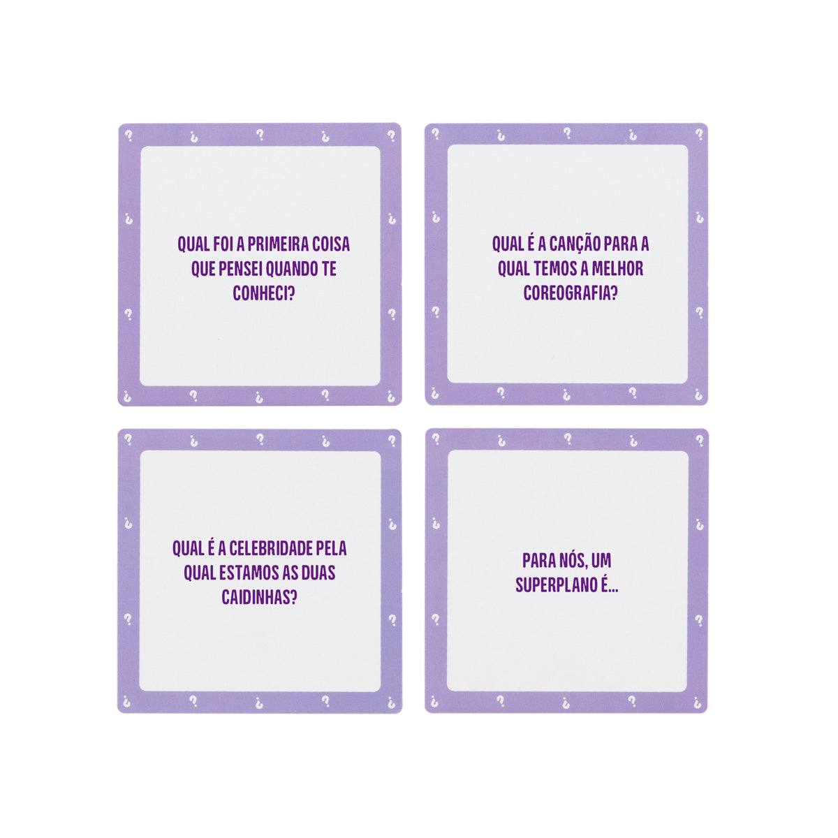 Jogo de cartas - Conheces-me tão bem, amiga!