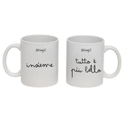 Set di 2 tazze Iconic - Insieme tutto è più bello