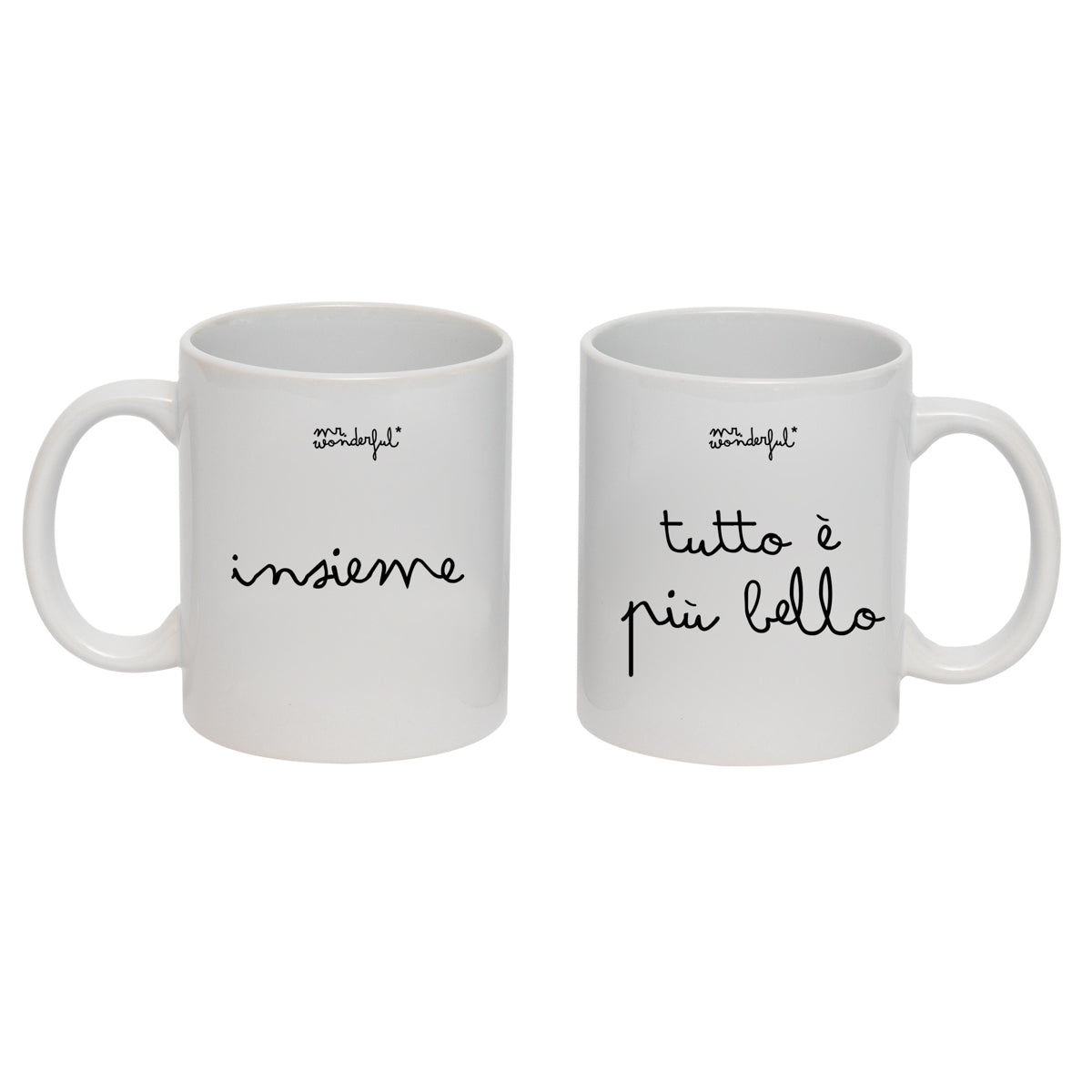 Lot de 2 tasses Iconic - Insieme tutto è più bello