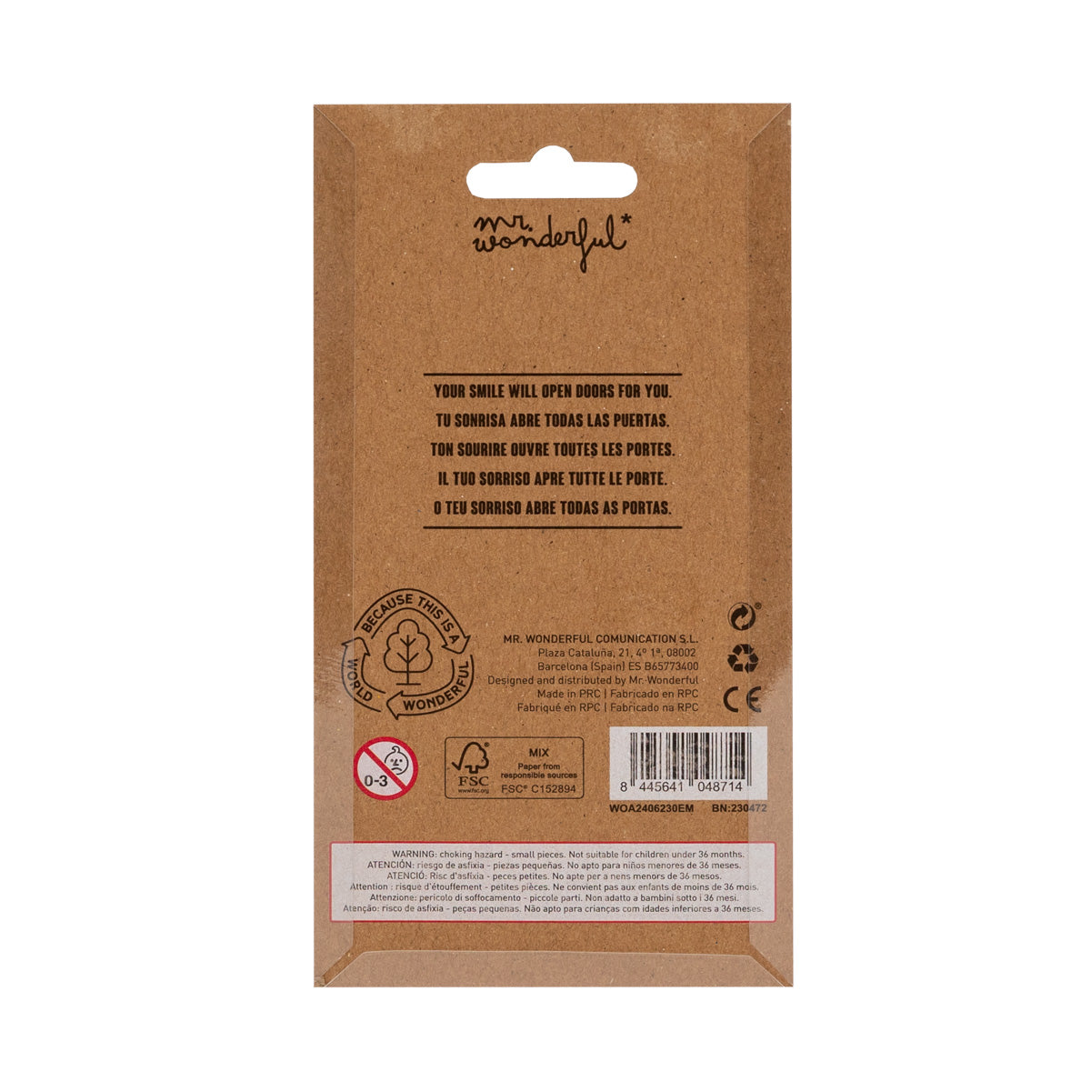 Rubber keyring - Daisy