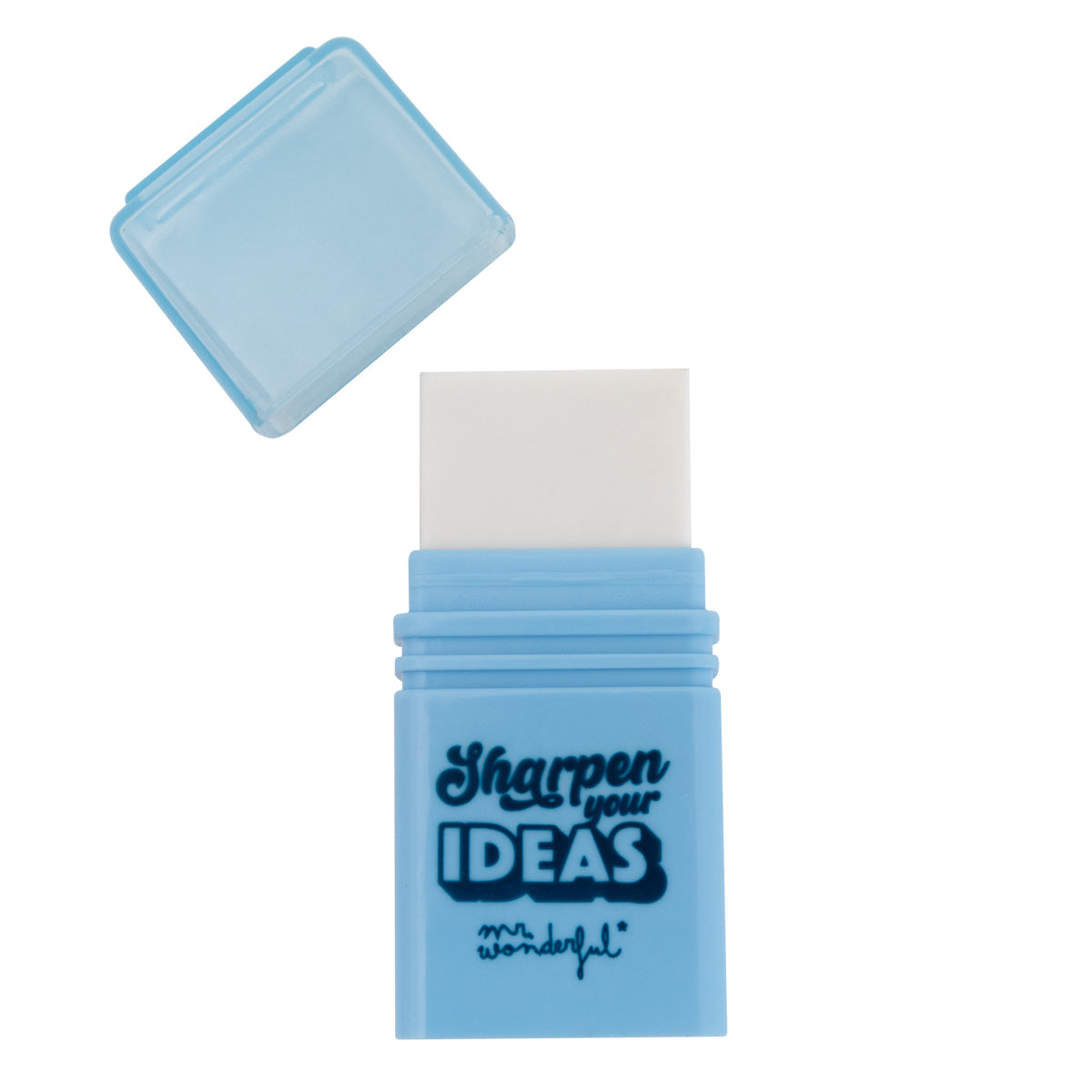 Gomme avec taille-crayon - Aiguisez vos idées. 
