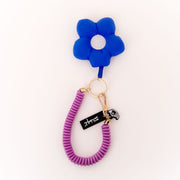 Llavero flor - Azul | Mr.Wonderful