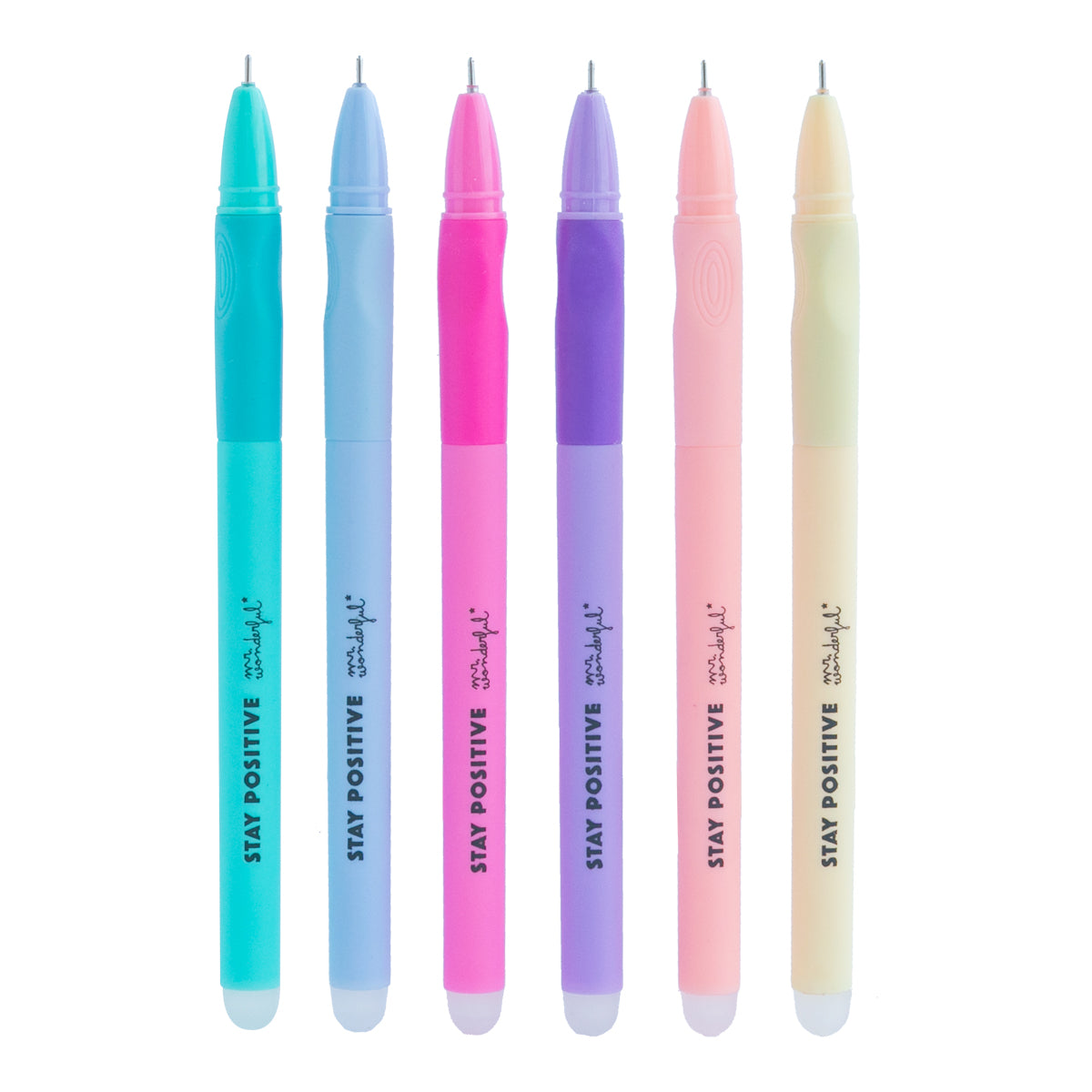 Coffret de stylos de couleur effaçables pour écrire sans s'arrêter 