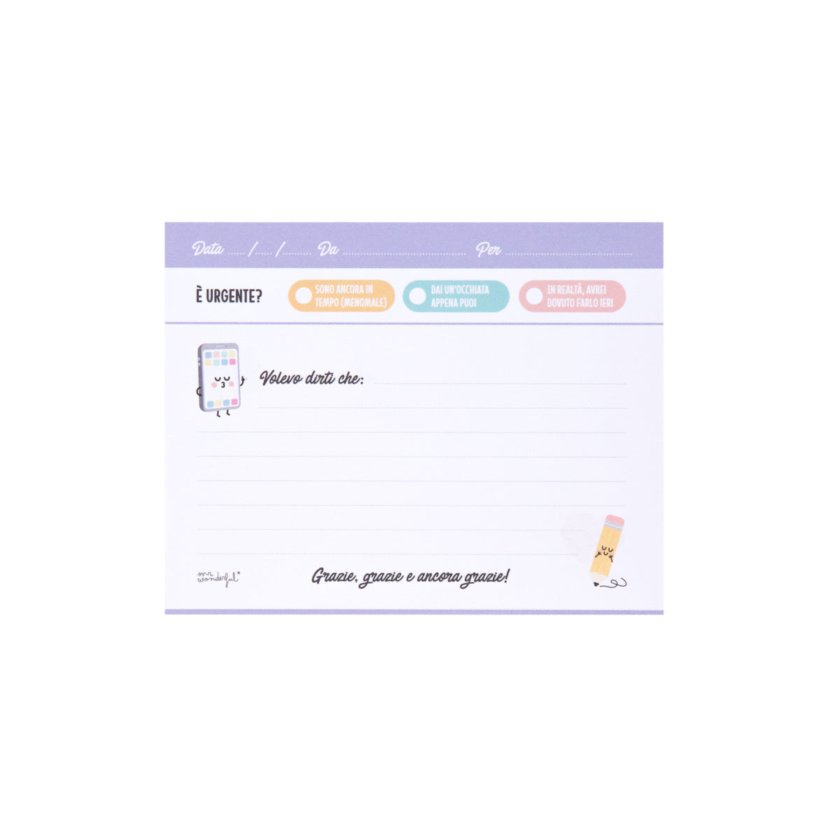 Bloc-notes - Non dimenticare