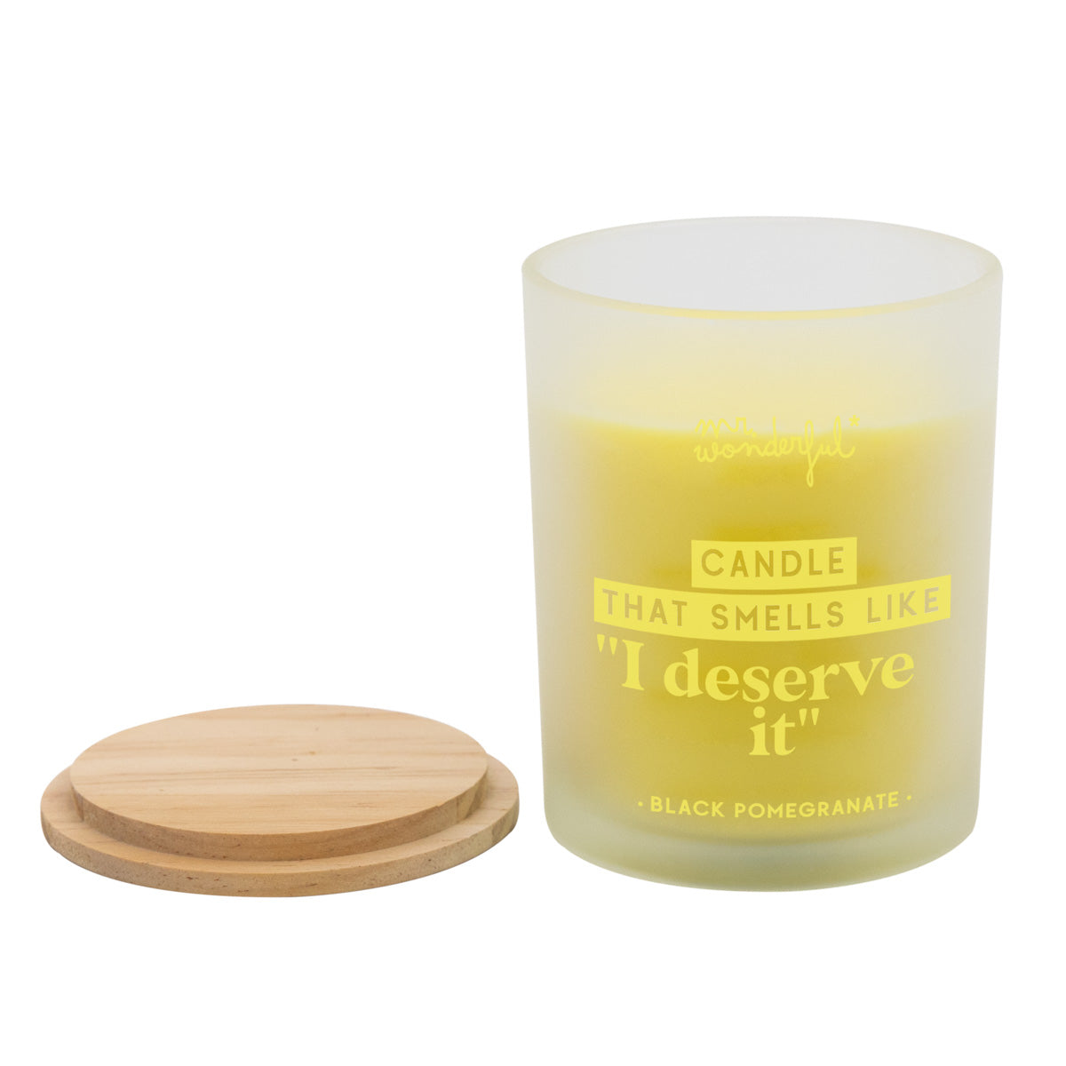 Vela perfumada - Candle that smells like "I deserve it"