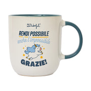Tazza con messaggio di ringraziamento Mr. Wonderful - Rendi possibile anche l'impossibile