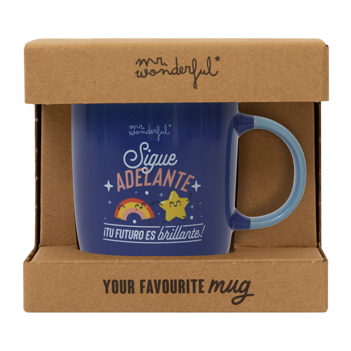 Taza - Sigue adelante, ¡tu futuro es brillante!.