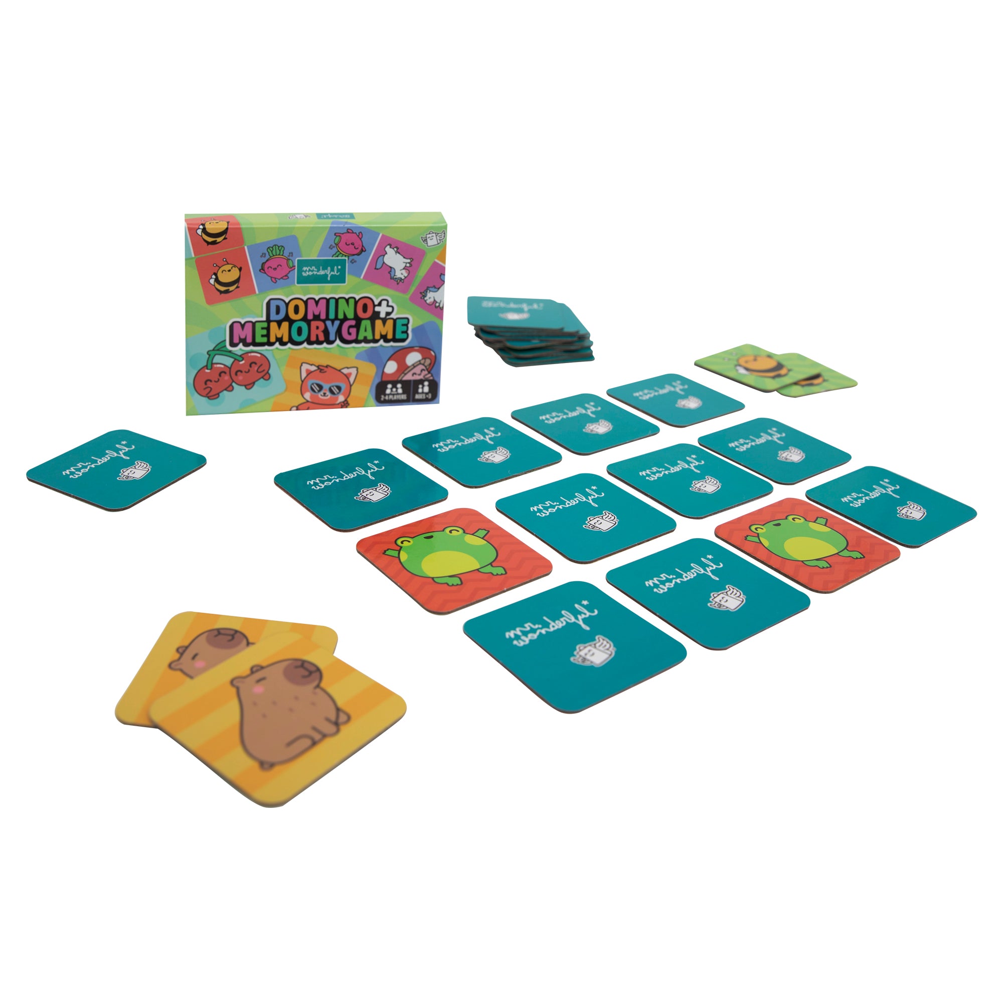 Juego de domino + juego de memoria