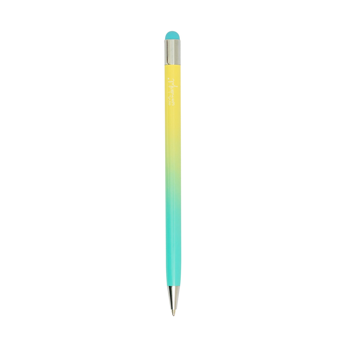 Set of pencil case + pen blue - Everything ready